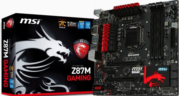 фото плата MSI Z87M GAMING