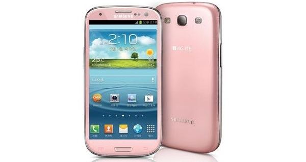 розовый Samsung Galaxy S III розовый Samsung Galaxy S III